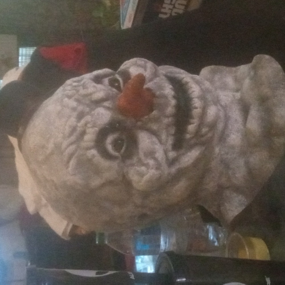 Frosty Halloween mask
